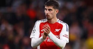 عودة قريبة لكاي هافيرتز مع آرسنال