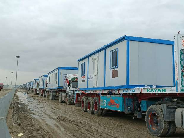 غرفة العمليات الحكومية : نحتاج فورا إلى إدخال الوحدات السكنية مسبقة الصنع إلى غزة