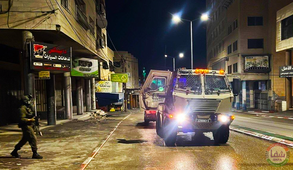 قوات كبيرة من جيش الاحتلال تقتحم شرق نابلس لتأمين اقتحام المستوطنين لقبر يوسف