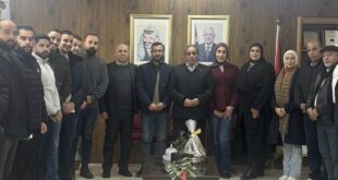 محافظ بيت لحم محمد طه أبو عليا يلتقي الشبيبة الفتحاوية في بيت لحم