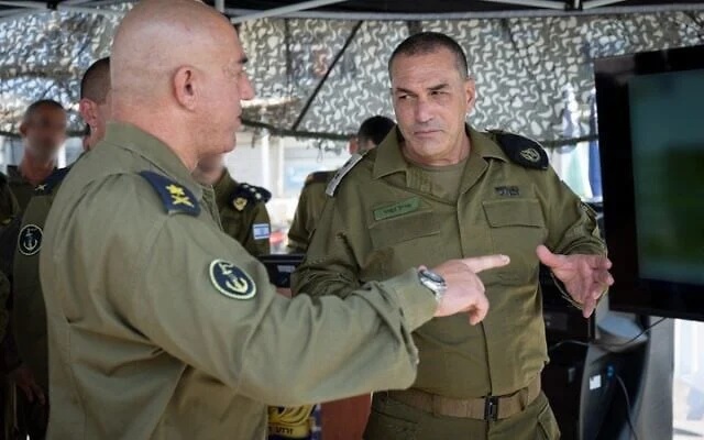 رئيس أركان الجيش الإسرائيلي : الخط الأصفر في غزة هو الحدود الجديدة مع إسرائيل