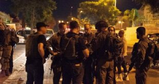 مستوطنون يحتشدون قرب المنيا جنوب شرق بيت لحم