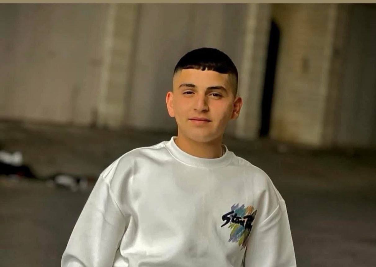 استشهاد الفتى مهند الزغير برصاص الاحتلال في مدينة الخليل