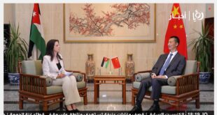 السفير الصيني لدى الأردن قوه وي : الصين ستعمل على ايجاد حل عادل وشامل ودائم للقضية الفلسطينية