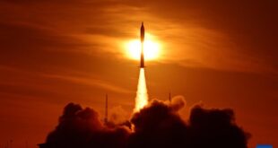 صاروخ "كوايتشو-11 واي 8" الصيني يطلق مركبة فضائية تجريبية إلى الفضاء