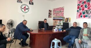 جبهة النضال الشعبي الفلسطيني تعقد اجتماعاً تنظيمياً موسعاً في طولكرم لبحث الاستعدادات للانتخابات البلدية