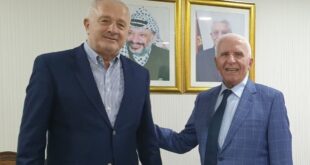 عزام الأحمد يُطلع السفير الروسي غوتشا بواتشيدزه على آخر المستجدات السياسية