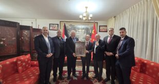 سفير الصين لدى فلسطين تسنغ جيشن يستقبل عددا من الشخصيات لمنطقة شرق القدس