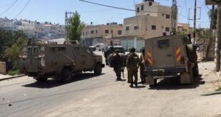 قوات الاحتلال تعتقل ثلاثة مواطنين من نابلس