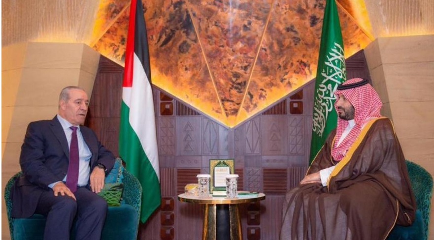 نائب الرئيس حسين الشيخ يشكر السعودية على تقديمها منحة بقيمة 90 مليون دولار