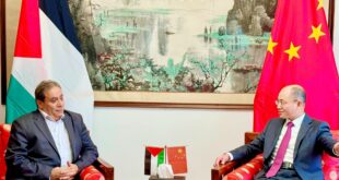 محافظ بيت لحم يلتقي السفير الصيني تسينغ جيشين ويبحثان سبل تعزيز التعاون المشترك