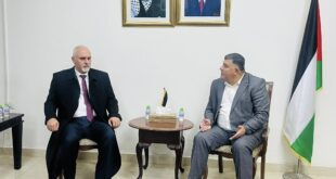 محافظ نابلس غسان دغلس يستقبل وزير الزراعة ويبحثان التعاون المشترك