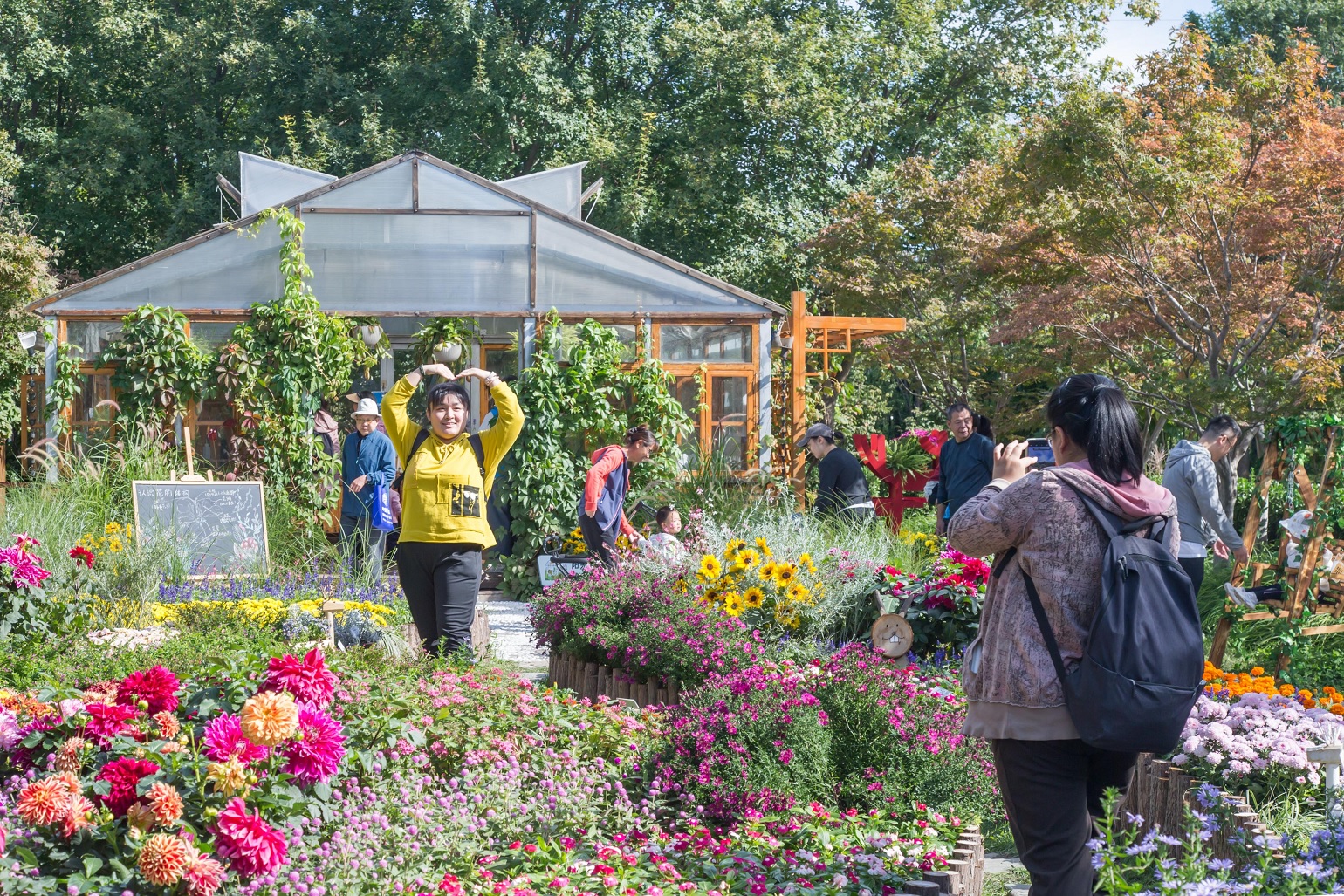 عدد الحدائق في العاصمة الصينية يبلغ 1136
