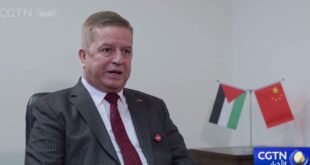 سفير فلسطين لدى الصين يثني على دور الصين البناء في دفع عملية السلام