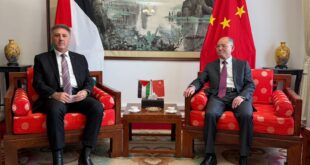 الوزير أحمد عساف يلتقي السفير الصيني تسنغ جيشين ويبحثان تعزيز التعاون الإعلامي المشترك