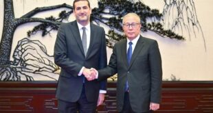 مشرع صيني بارز يلتقي وفدا من الحزب الديمقراطي الاجتماعي البرتغالي