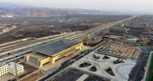 افتتاح وشيك لخط شيآن-يانآن للسكك الحديدية فائقة السرعة بشمال غربي الصين