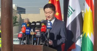 افتتاح حديقة الصداقة الصينية – الكوردستانیة في اربيل ، بتمويل وإشراف من القنصلية العامة لجمهورية الصين الشعبية