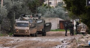 قوات الاحتلال تقتحم قرية عاطوف شرق طوباس وتفتش منشآت
