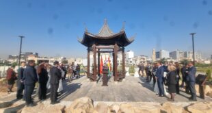 افتتاح حديقة الصداقة الصينية – الكوردستانیة في اربيل ، بتمويل وإشراف من القنصلية العامة لجمهورية الصين الشعبية