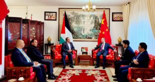 محافظ بيت لحم يلتقي السفير الصيني تسينغ جيشين ويبحثان سبل تعزيز التعاون المشترك