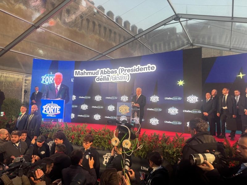 نص كلمة سيادة الرئيس محمود عباس أمام المؤتمر السنوي لحزب إخوة إيطاليا