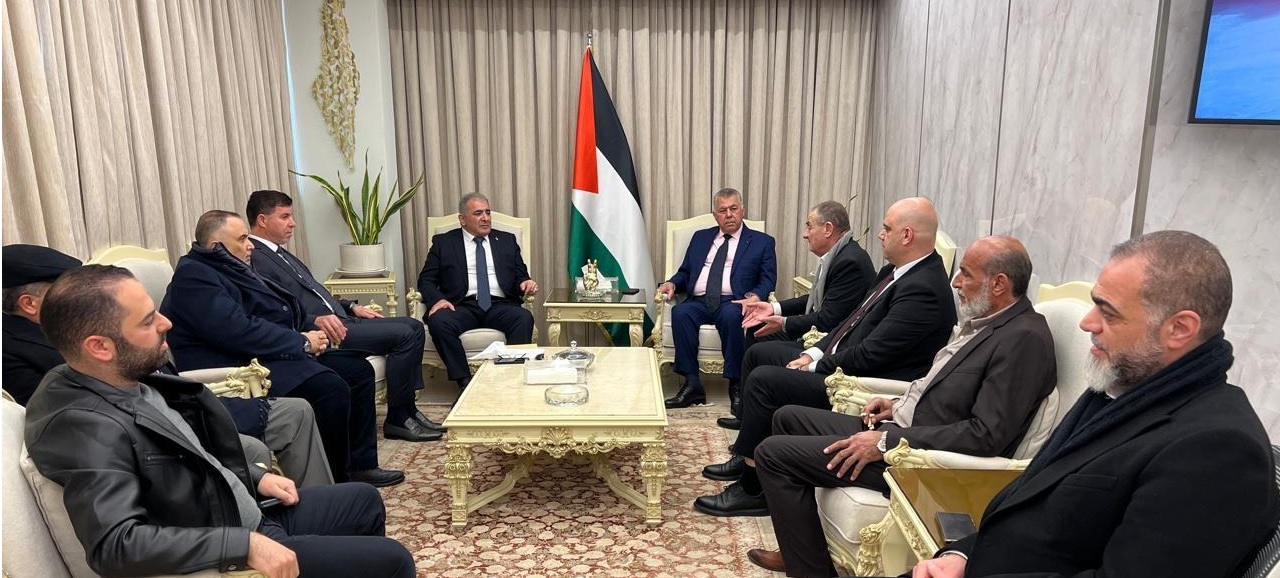 السفير محمد الأسعد يستقبل وفداً من منتدى رجال الأعمال اللبناني الفلسطيني