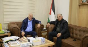 الفريق جبريل الرجوب يتسلم التقرير العام لتقييم وتطوير الاتحادات الرياضية الفلسطينية