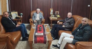 عباس زكي يستقبل وفد المكتب الحركي المركزي للصحفيين في رام الله