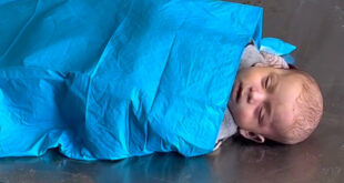 وفاة رضيعة نتيجة البرد القارس في مدينة غزة