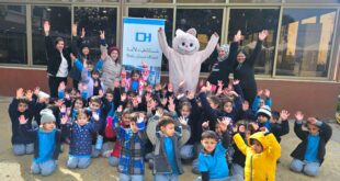 مستشفى دلاعة ومطعم واحة السلام ومتوسطة الشهيد معروف سعد ينظمون نشاطًا ترفيهيًا وتوعويًا لأطفال KG3 في صيدا