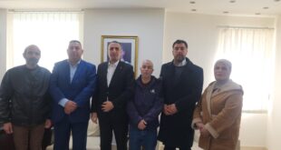 وفد من جبهة النضال الشعبي الفلسطيني يلتقي السفير الفنزويلي ويؤكد التضامن المشترك