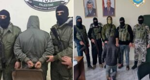 المخابرات العامة والأمن الوقائي يلقون القبض على منفذي السطو المسلح على محل مجوهرات في الظاهرية