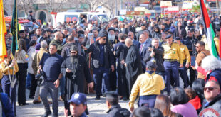 وصول بطريرك الروم الأرثوذكس ثيوفيلوس الثالث إلى بيت لحم للمشاركة في قداس منتصف الليل