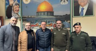 التوجيه السياسي يبحث آفاق التعاون المشترك مع بلدية جنين