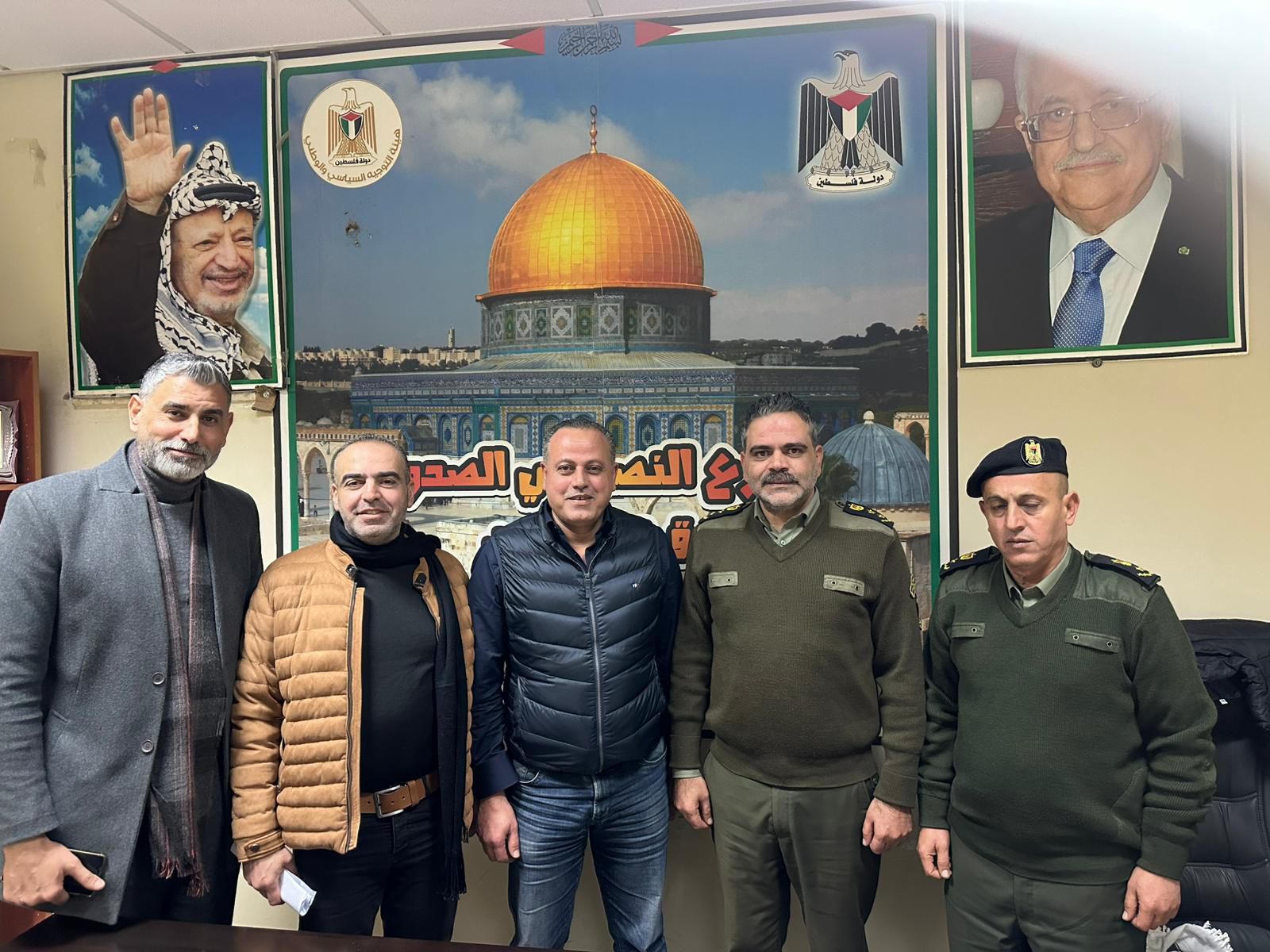 التوجيه السياسي يبحث آفاق التعاون المشترك مع بلدية جنين