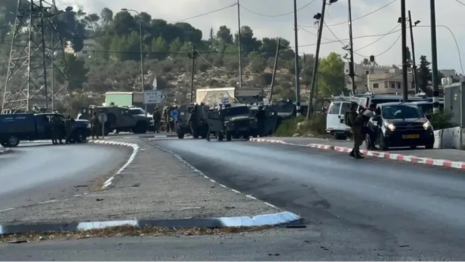 إصابة شاب برصاص الاحتلال في ترقوميا غرب الخليل