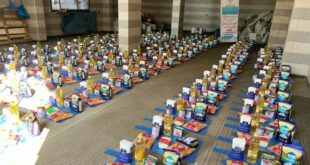 "فلسطين الخيرية" تنفذ مبادرة "زاد الأردن" لتوزيع سلال غذائية على النازحين والمتضررين بغزة