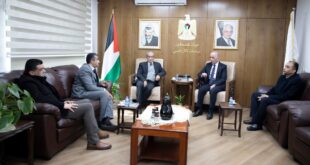 رئيس سلطة الأراضي يبحث مع رئيس سلطة جودة البيئة عدداً من الملفات المشتركة المتعلقة باستخدامات الأراضي