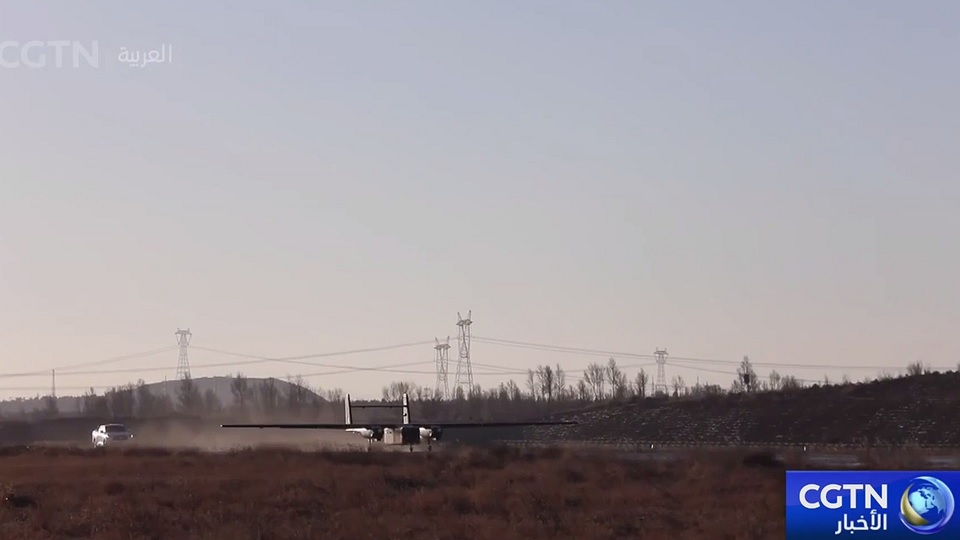 طائرة النقل بدون طيار "تيانما-1000" تكمل بنجاح أول اختبار طيران لها