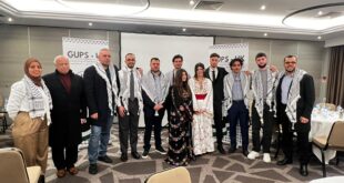 اتحاد طلبة فلسطين في بريطانيا يقيم نشاطا وطنيا لطلبة تم إجلاؤهم من قطاع غزة