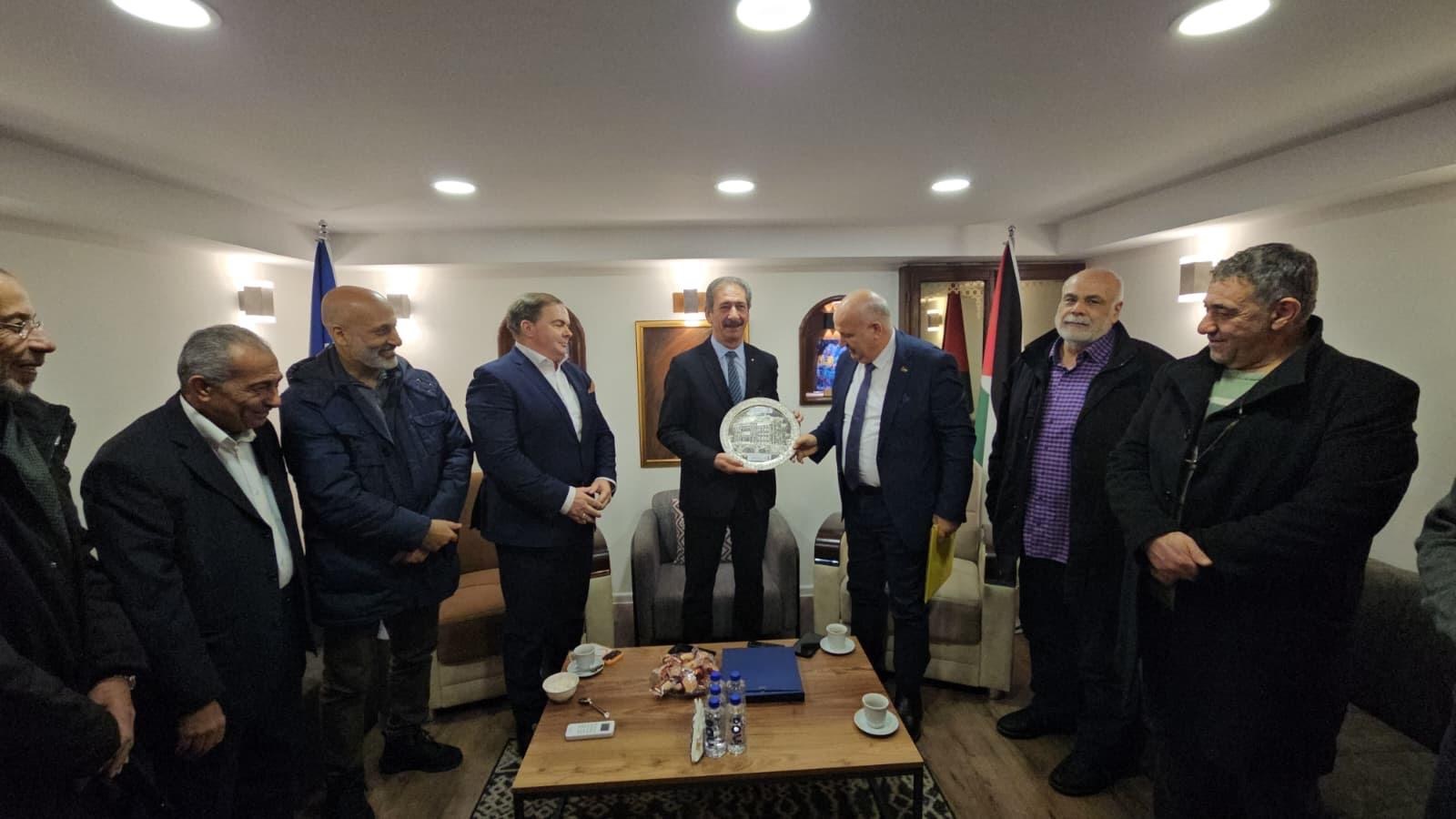 جاليتنا تقيم حفل وداع لسفير دولة فلسطين لدى البوسنة