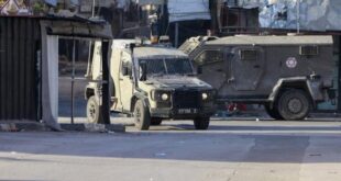 قوات الاحتلال تقتحم مخيم عسكر شرق نابلس