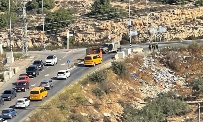 الاحتلال يغلق حاجز عطارة العسكري شمال رام الله