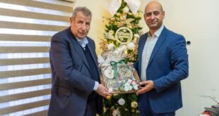 خوري يزور جمعية الكتاب المقدس في بيت لحم ويؤكد تعزيز التعاون لتثبيت الوجود المسيحي في فلسطين