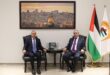 سيادة نائب الرئيس حسين الشيخ يلتقي السفير المصري