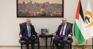 سيادة نائب الرئيس حسين الشيخ يلتقي السفير المصري