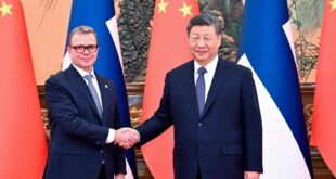 شي: الصين مستعدة للعمل مع فنلندا للحفاظ على المنظومة الدولية التي تعد الأمم المتحدة مركزا لها