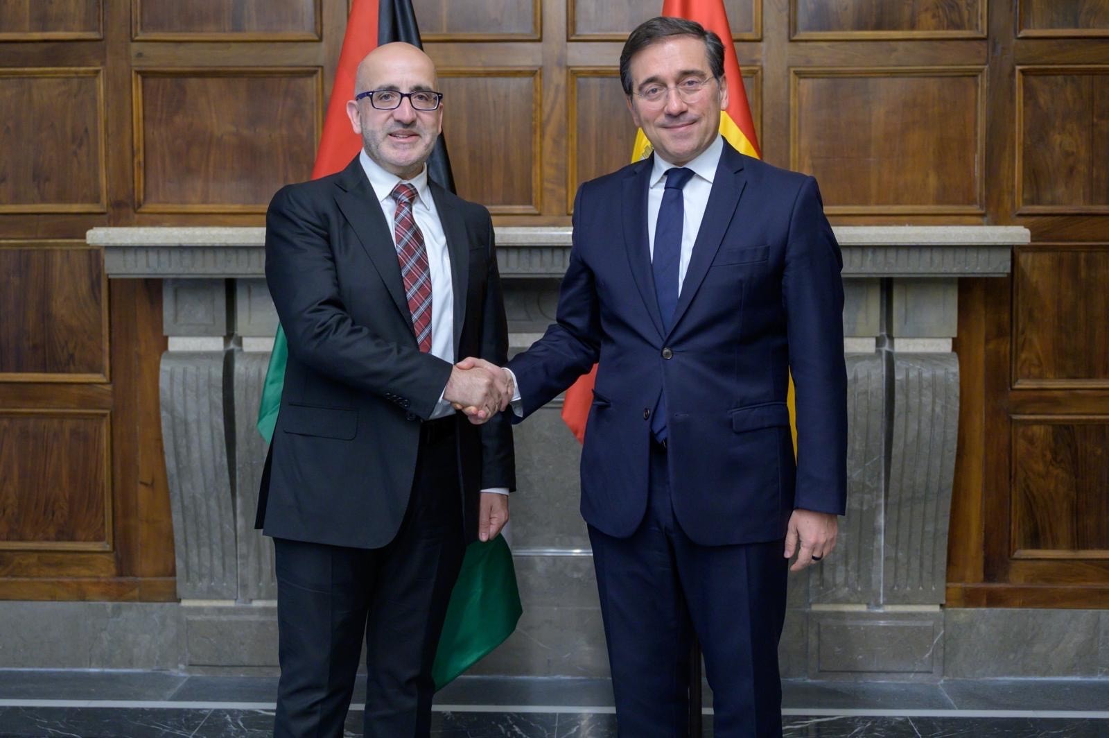 وزير المالية والتخطيط : إسبانيا تجدد التزامها بالدعم السياسي والمالي والتنموي لفلسطين