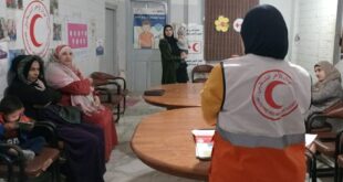 جمعية الهلال الأحمر الفلسطيني في لبنان تواصل حملات التوعية الصحية لتعزيز أهمية التطعيم في المخيمات والتجمعات الفلسطينية